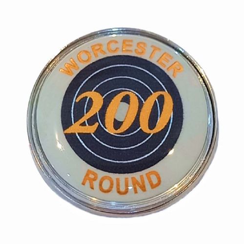 Worcester Round standard badge